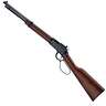 Henry Frontier Octagon Large Loop Blued Lever Action Rifle - 22 Long Rifle - 20in - Brown