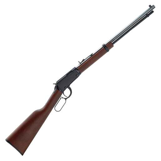 Henry Frontier Octagon Large Loop 22 Long Rifle Blued Lever Action Rifle – 20in – Brown