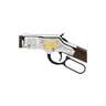 Henry Golden Boy American Farmer Tribute Nickel Plated Lever Action Rifle - 22 Long Rifle - Walnut