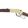 Henry Golden Boy Deluxe 4th Edition Engraved Brasslite Lever Action Rifle - 17 HMR - 20in - Brown