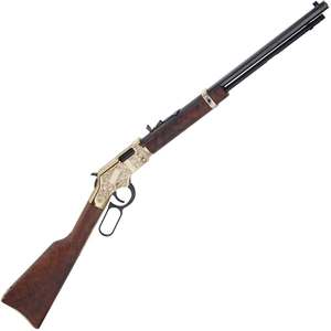 Henry Golden Boy Deluxe Engraved 3rd Edition Brasslite Lever Action Rifle - 22 Long Rifle - 20in