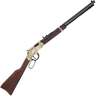 Henry Golden Boy Deluxe Engraved 3rd Edition Brasslite Lever Action Rifle - 22 Long Rifle - 20in - Brown