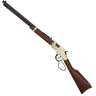 Henry Golden Boy Large Loop American Walnut Lever Action Rifle - 17 HMR - 20in - Brown