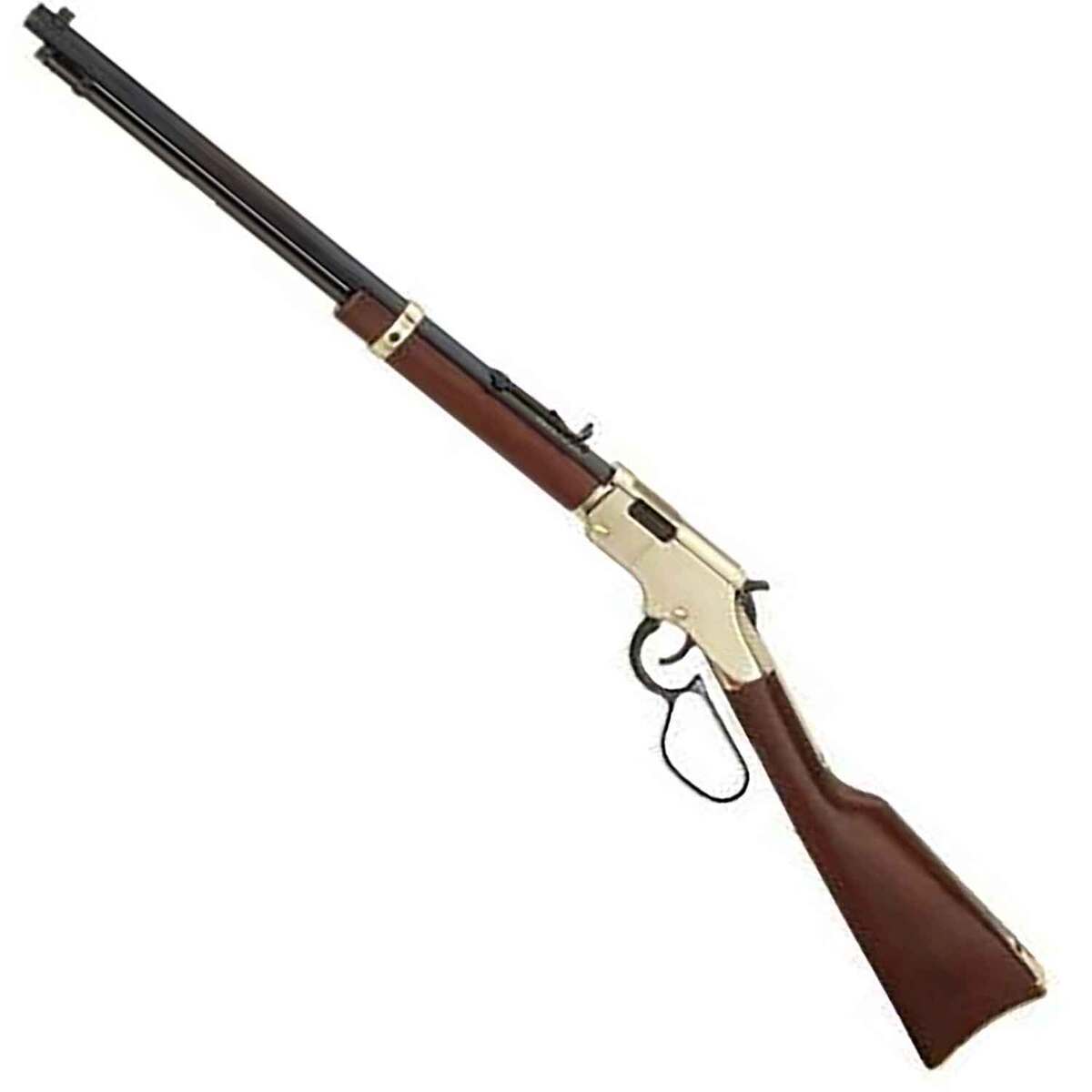 Henry Golden Boy Large Loop American Walnut Lever Action Rifle - 17 HMR - 20in - Brown Henry Golden Boy Large Loop American Walnut Lever Action Rifle - 17 HMR - 20in - Brown