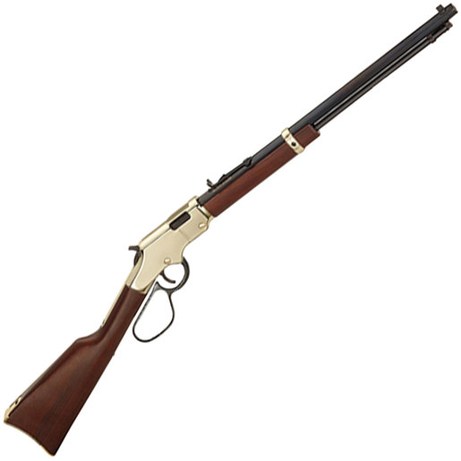 Henry Golden Boy Large Loop 22 Long Rifle Blued/Walnut Lever Action Rifle – Wood/Brass