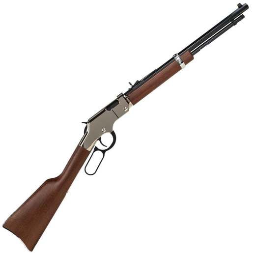 Henry Golden Boy Silver Compact Blued/Nickel Plated Lever Action Rifle - 22 Long Rifle image