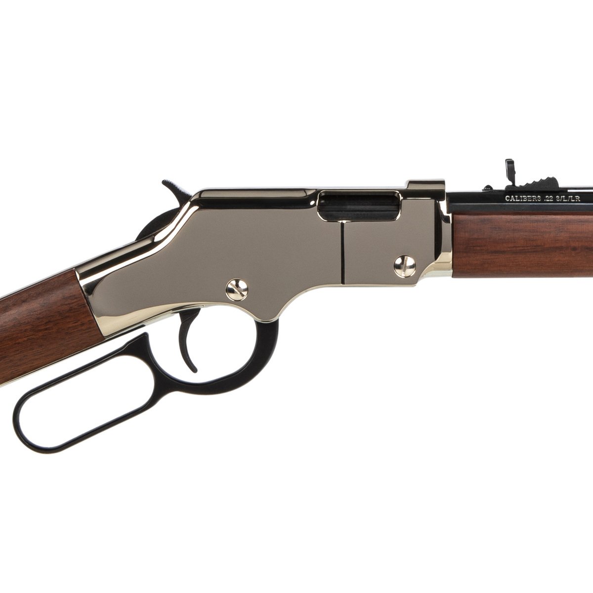 Henry Golden Boy Silver Compact Blued/Nickel Plated Lever Action Rifle