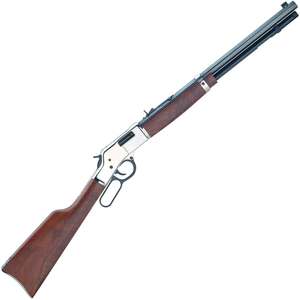 Henry Arms Big Boy Silver Blued Lever Action Rifle - 357 Magnum - 20in