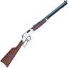 Henry Arms Big Boy Silver Polished Silver Lever Action Rifle - 44 Magnum - 20in  - Brown