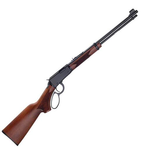 Henry H1 Western 22 S / L/ LR Blued Lever Action Rifle – 18.5in – Brown