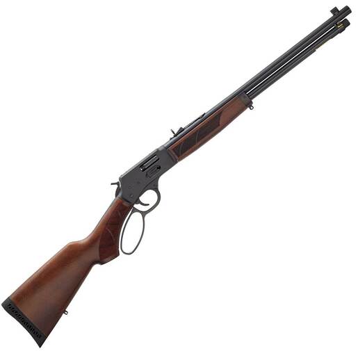 Henry H12 Provider 357 Magnum/38 Special Blued Steel/Walnut Lever Action Rifle – 20in – Brown