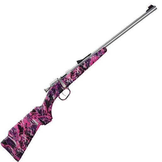 Henry Rifles Henry H5 Mini Bolt Compact G2 .22 S/L/LR Stainless Matte/Muddy Girl Camo Bolt Action Rifle - 16.25in
