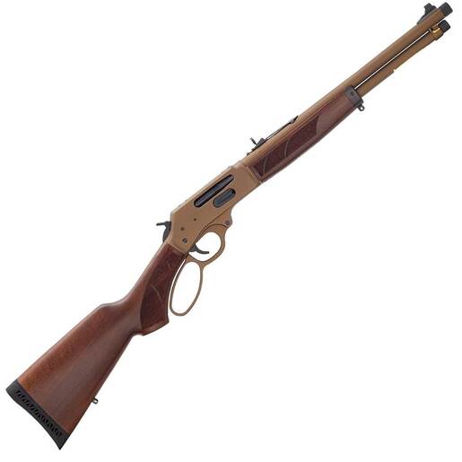 Henry H9 Explorer Carbine 360 Buckhammer Burnt Bronze Cerakote/Walnut Lever Action Rifle – 16.5in – Brown