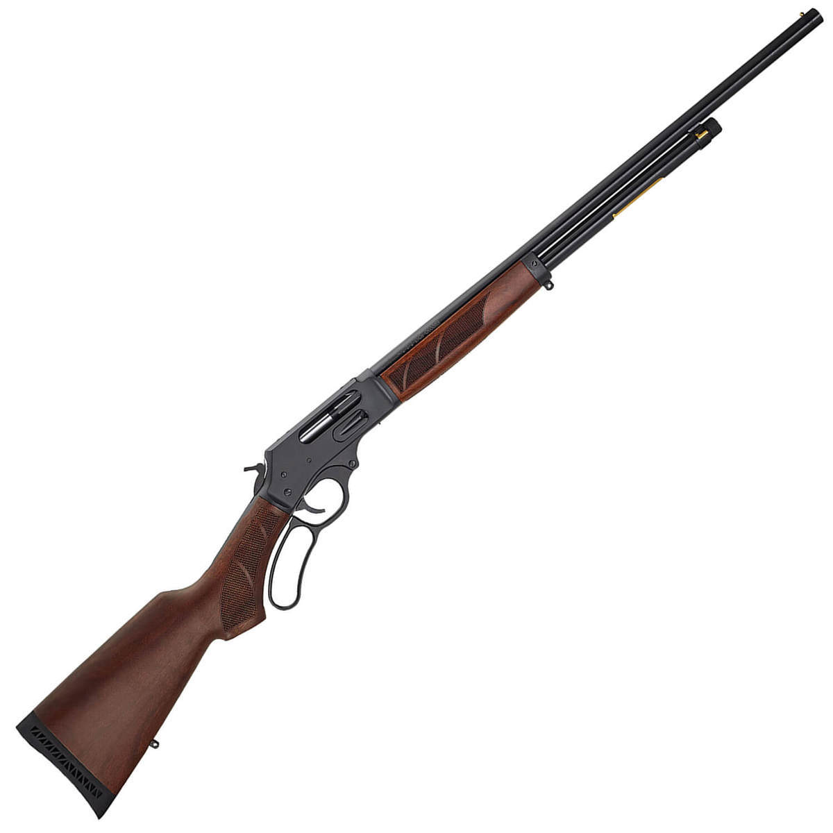 Henry Lever Action Side Gate 410 Gauge 2-1/2in Lever Action Shotgun - 24in - Black/Wood Henry Lever Action Side Gate 410 Gauge 2-1/2in Lever Action Shotgun - 24in - Black/Wood