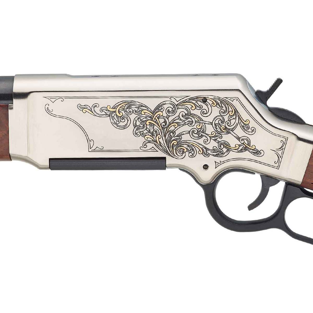 Henry Long Ranger Deluxe Engraved Blued Lever Action Rifle - 243 Winchester Henry Long Ranger Deluxe Engraved Blued Lever Action Rifle - 243 Winchester