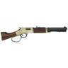 Henry Mare's Leg 357 Magnum 12.9in Blued Lever Action Pistol - 5+1 Rounds - Brown