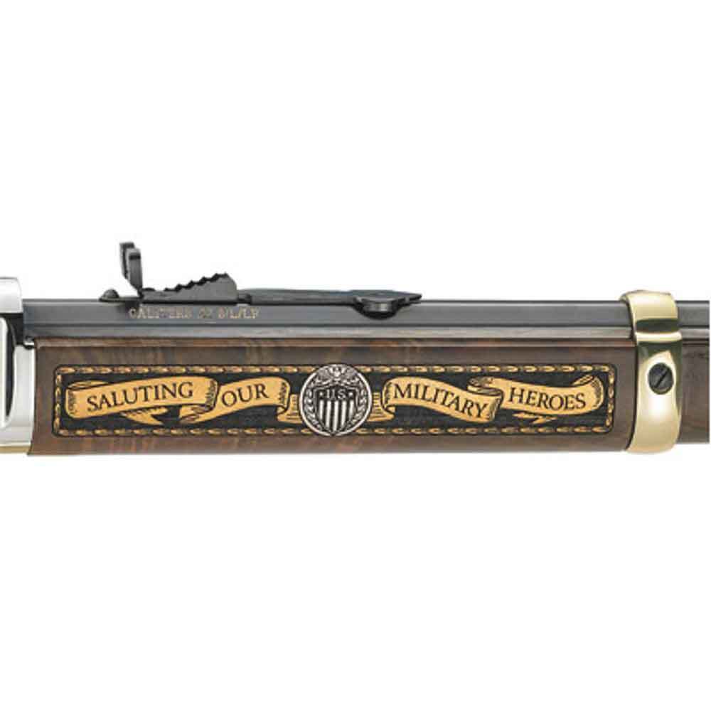 Henry Military Service Tribute 2nd Edition Rifle - Brown Henry Military Service Tribute 2nd Edition Rifle - Brown