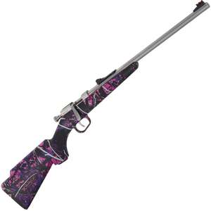 Henry Mini Compact Muddy Girl Bolt Action Rifle - 22 Long Rifle - 16.25in