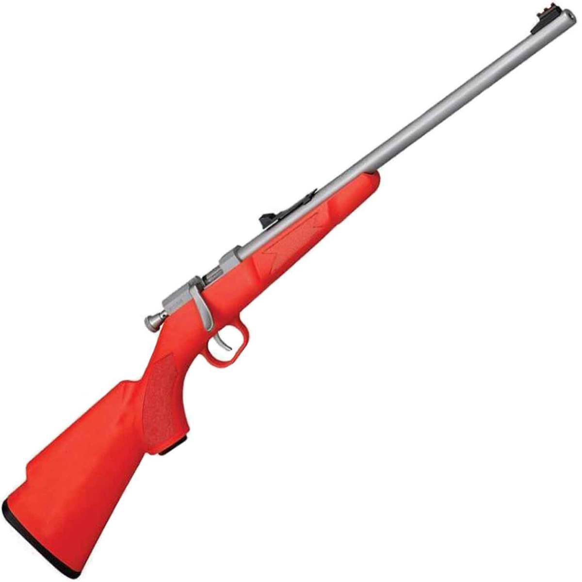 Henry Mini Compact Stainless Bolt Action Rifle - 22 Long Rifle - 16.25in - Orange Henry Mini Compact Stainless Bolt Action Rifle - 22 Long Rifle - 16.25in - Orange