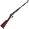Henry Frontier Blued Lever Action Rifle - 22 Long Rifle - 20in - Brown