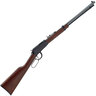 Henry Frontier Blued Lever Action Rifle - 22 WMR (22 Mag) - 20in - Walnut