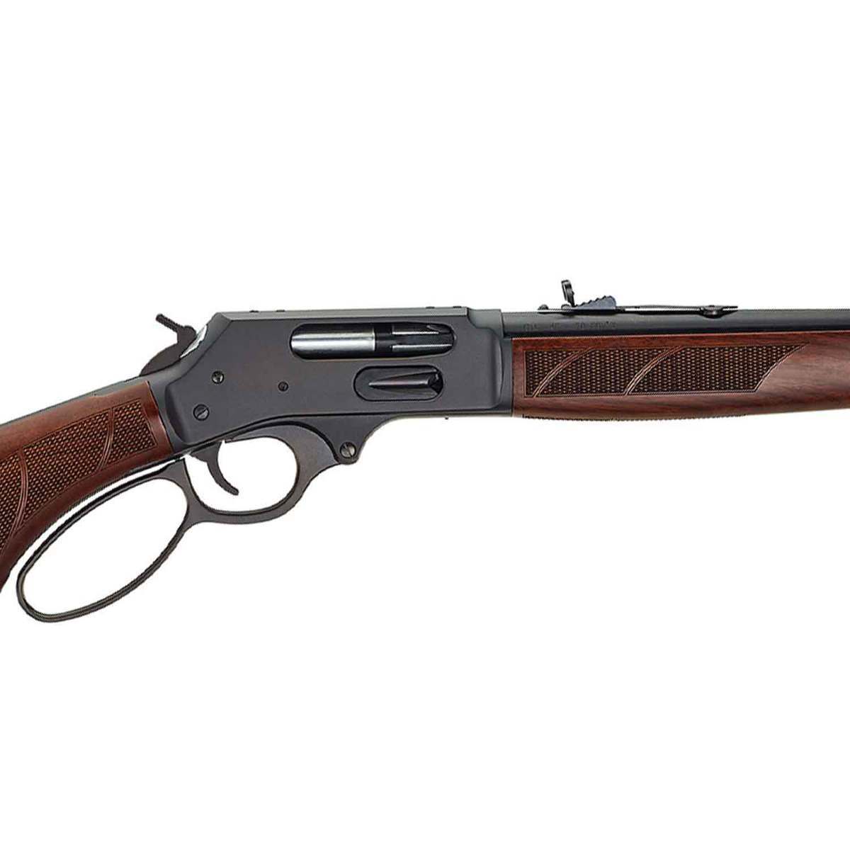 Henry Side Gate Blued/Brown Lever Action Rifle - 45-70 Government - 18.43in - Brown Henry Side Gate Blued/Brown Lever Action Rifle - 45-70 Government - 18.43in - Brown