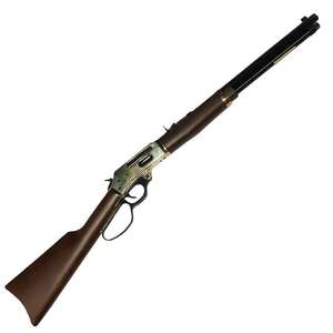 Henry Brass Lever Action Side Gate Polished Hardened Brass Lever Action Rifle -