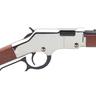 Henry Golden Boy Silver Nickel Plated Lever Action Rifle - 17 HMR - 20in - Brown