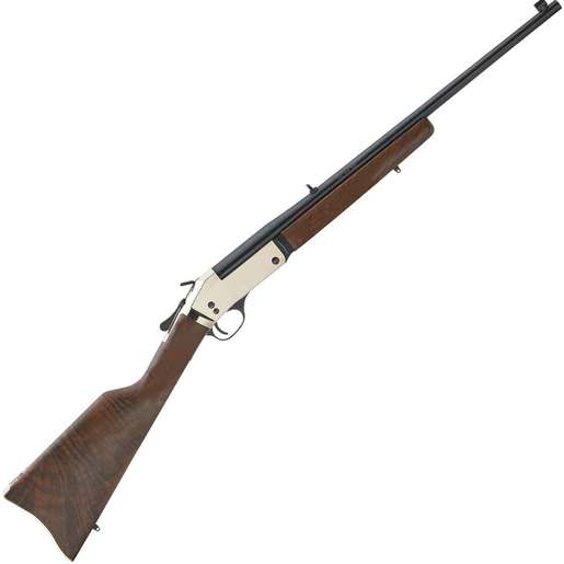 Henry Single Shot Brass/Blued Single Shot Rifle - 357 Magnum - Brown image