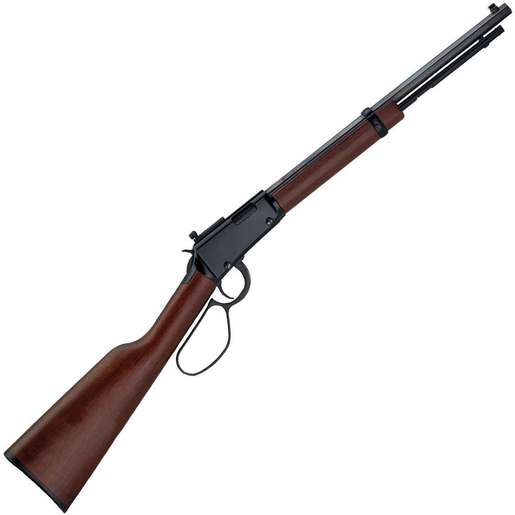 Henry Small Game Carbine Blued Lever Action Rifle - 22 Long Rifle - 16.25in - Brown image