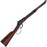 Henry Small Game Carbine Blued Lever Action Rifle - 22 Long Rifle - 16.25in - Brown