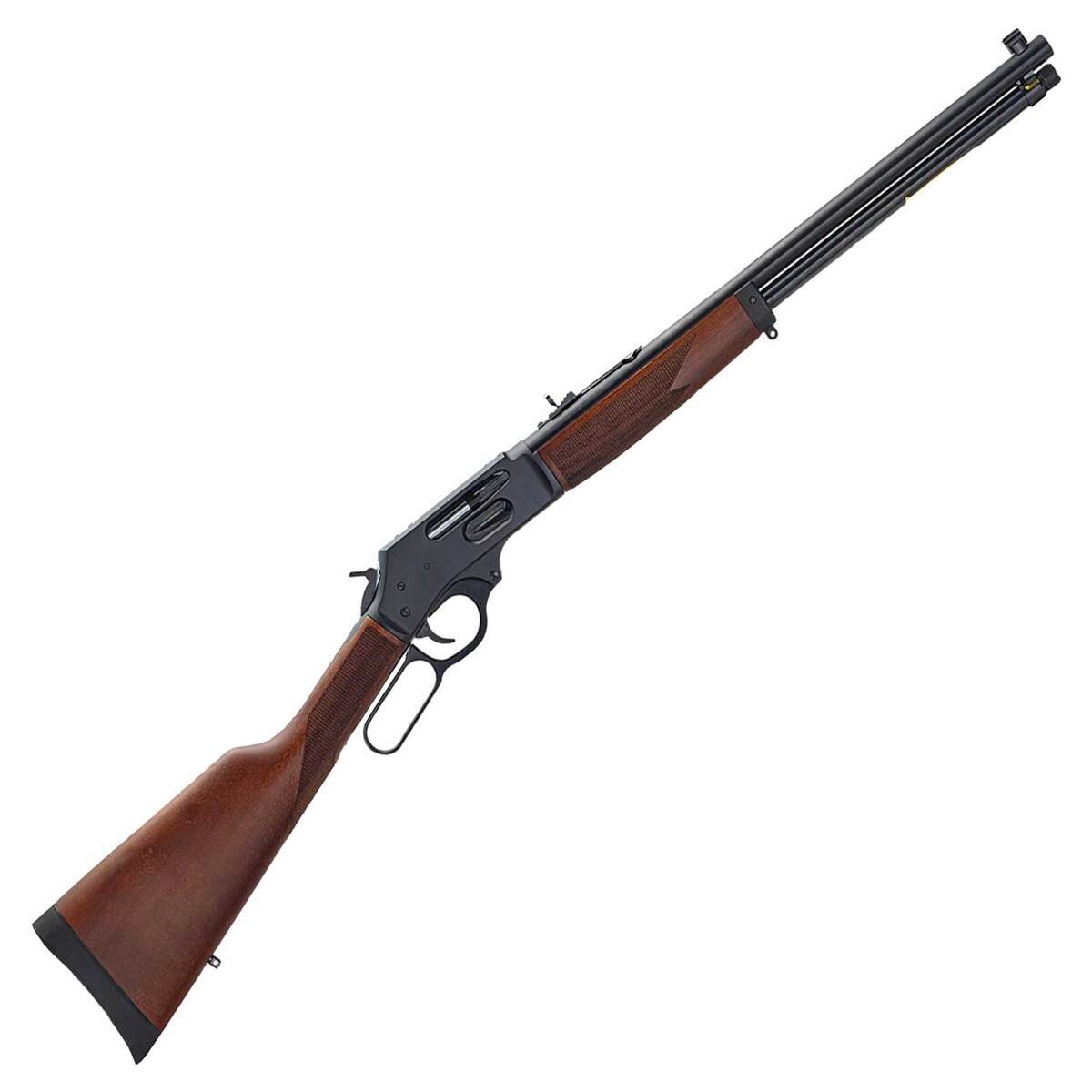 Henry Steel Lever Action Side Gate Blued Steel Lever Action Rifle - 360 Buckhammer - 20in - Brown Henry Steel Lever Action Side Gate Blued Steel Lever Action Rifle - 360 Buckhammer - 20in - Brown