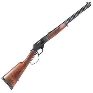 Henry Steel Side Gate Blued/Walnut Lever Action Rifle - 30-30 Winchester - 20in