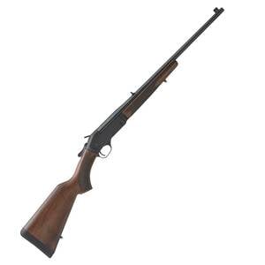 Henry Single Shot Blued/Walnut Break Action Rifle - 243 Winchester - 22in