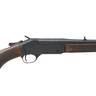 Henry Single Shot Blued/Walnut Break Action Rifle - 243 Winchester - 22in - Brown