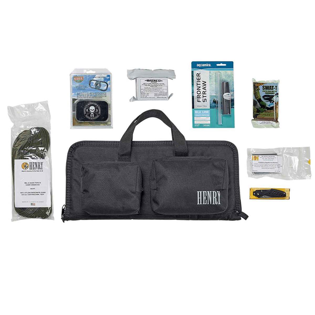 Henry U.S. Survival Pack AR-7 Black Semi Automatic Rifle - 22 Long Rifle - 16.13in - Black Henry U.S. Survival Pack AR-7 Black Semi Automatic Rifle - 22 Long Rifle - 16.13in - Black