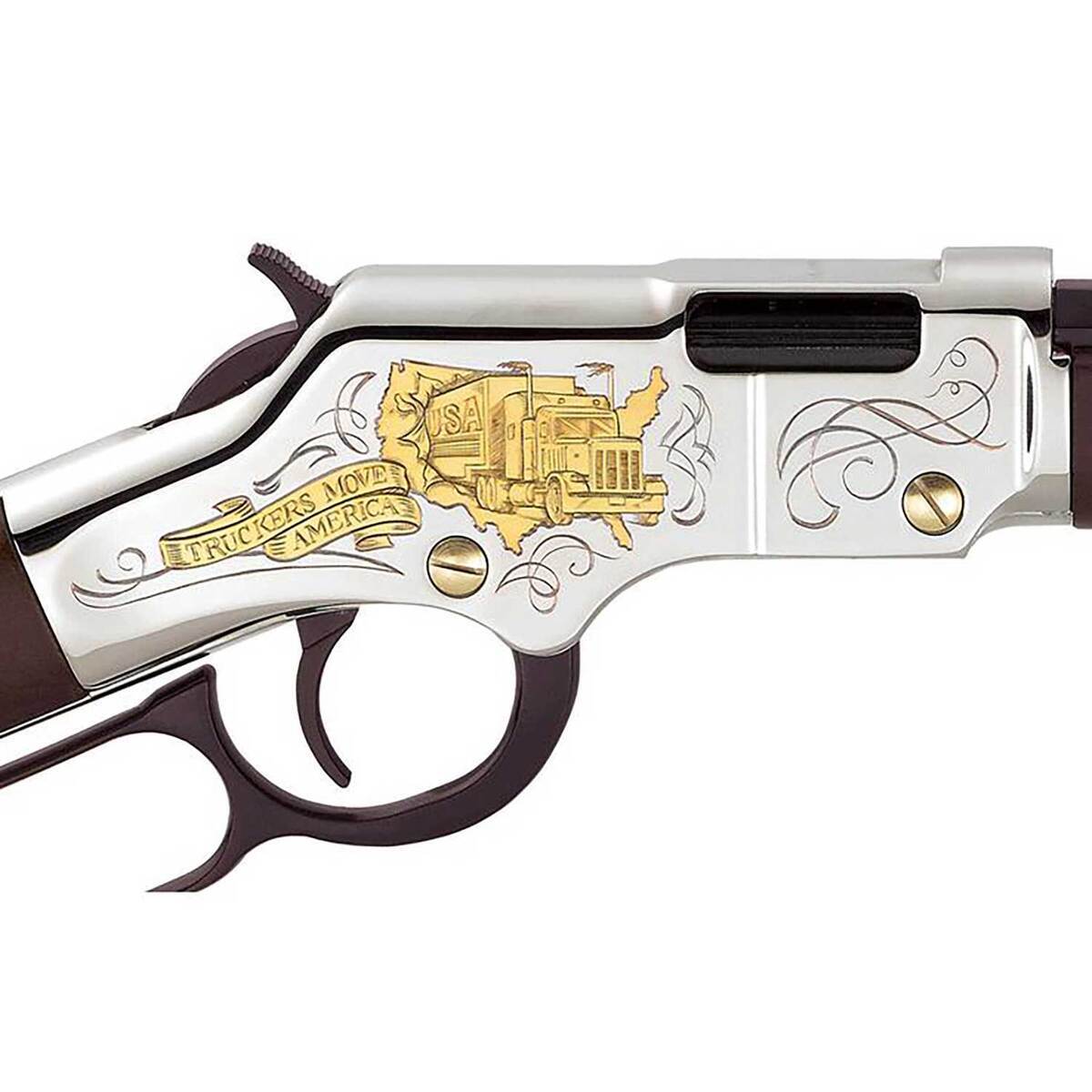 Henry Truckers Tribute Edition Rifle - Brown Henry Truckers Tribute Edition Rifle - Brown