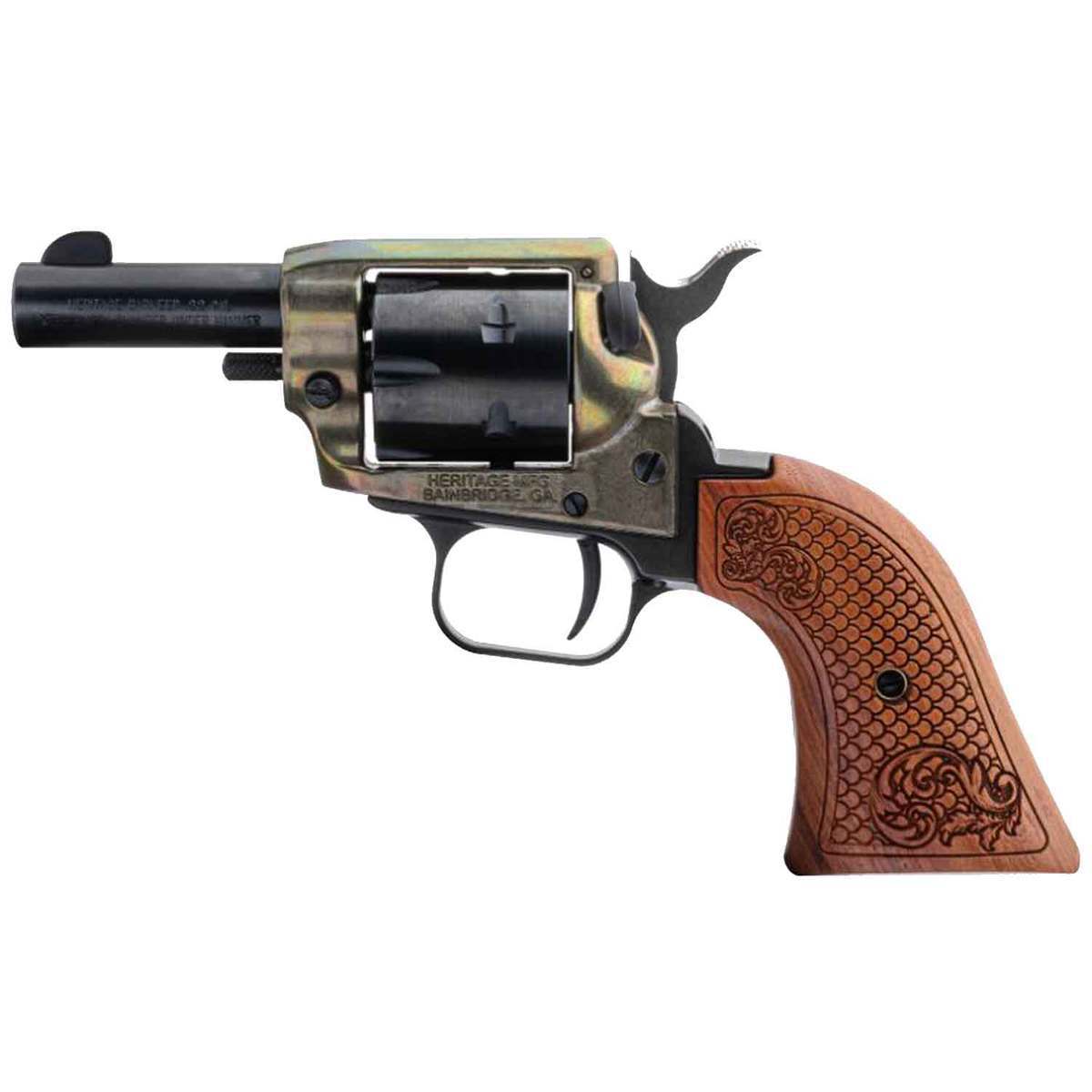 Heritage Barkeep 22 Long Rifle 2.68in Wood/Case Hardened Revolver - 6 Rounds Heritage Barkeep 22 Long Rifle 2.68in Wood/Case Hardened Revolver - 6 Rounds