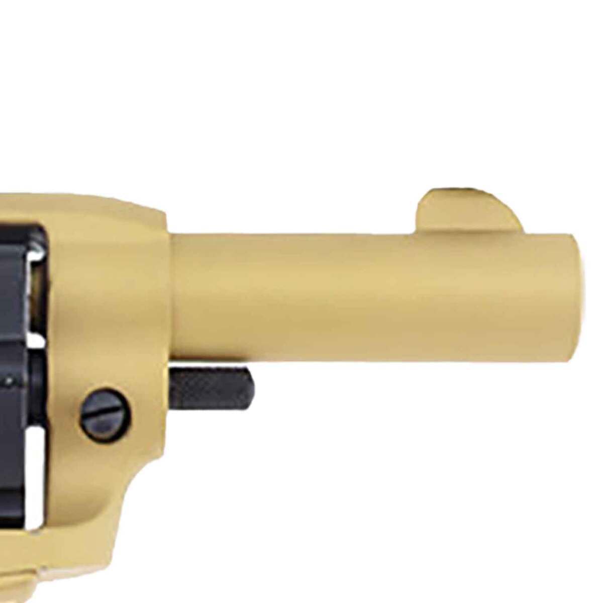 Heritage Barkeep 22 Long Rifle 2in Gold Cerakote Revolver - 6 Rounds Heritage Barkeep 22 Long Rifle 2in Gold Cerakote Revolver - 6 Rounds