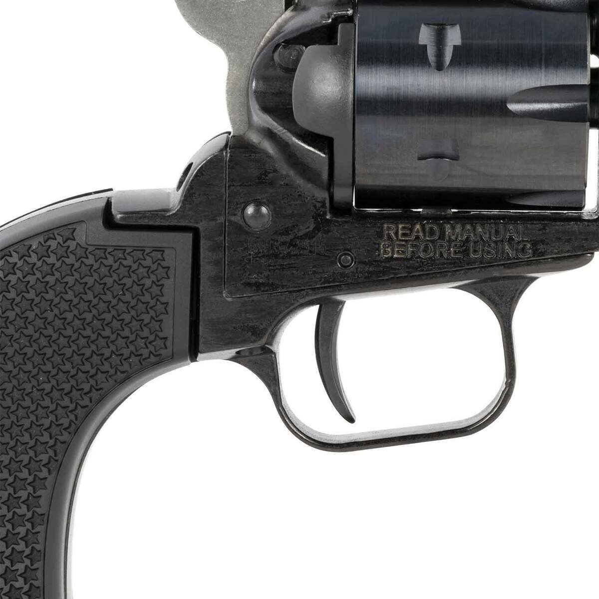 Heritage Rough Rider 22 Long Rifle 4.75in Black Revolver - 6 Rounds Heritage Rough Rider 22 Long Rifle 4.75in Black Revolver - 6 Rounds