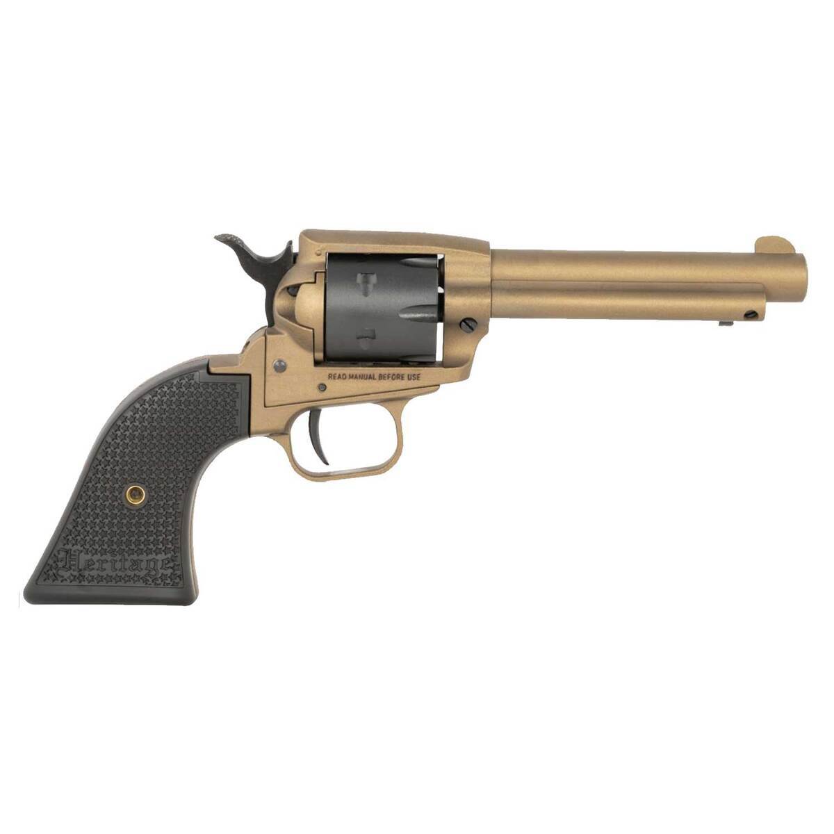 Heritage Rough Rider 22 Long Rifle 4.75in Black Satin Revolver - 6 Rounds Heritage Rough Rider 22 Long Rifle 4.75in Black Satin Revolver - 6 Rounds