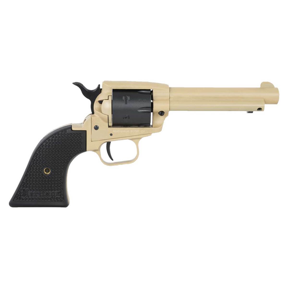 Heritage Rough Rider 22 Long Rifle 4.75in Black Satin Revolver - 6 Rounds Heritage Rough Rider 22 Long Rifle 4.75in Black Satin Revolver - 6 Rounds