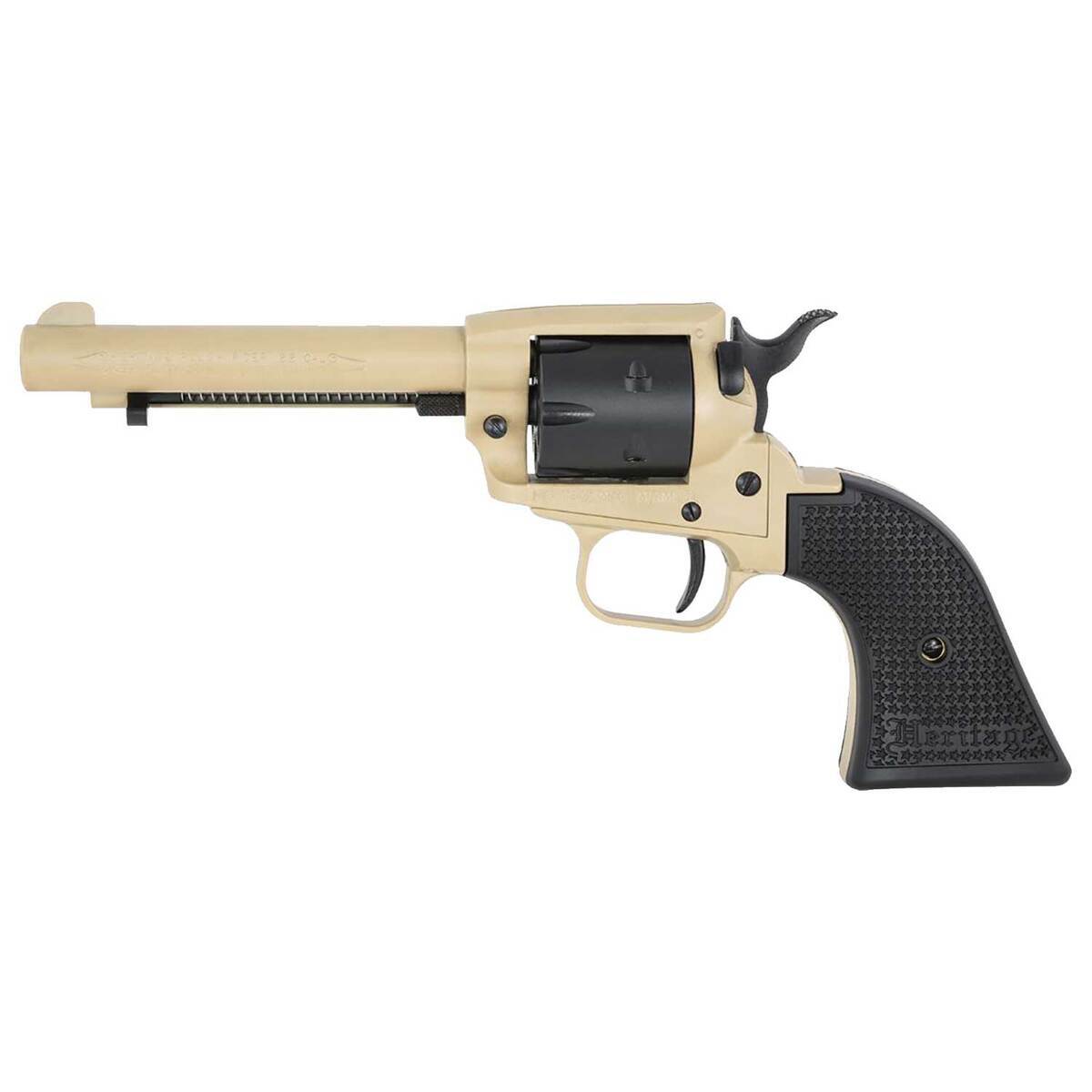 Heritage Rough Rider 22 Long Rifle 4.75in Black Satin Revolver - 6 Rounds Heritage Rough Rider 22 Long Rifle 4.75in Black Satin Revolver - 6 Rounds