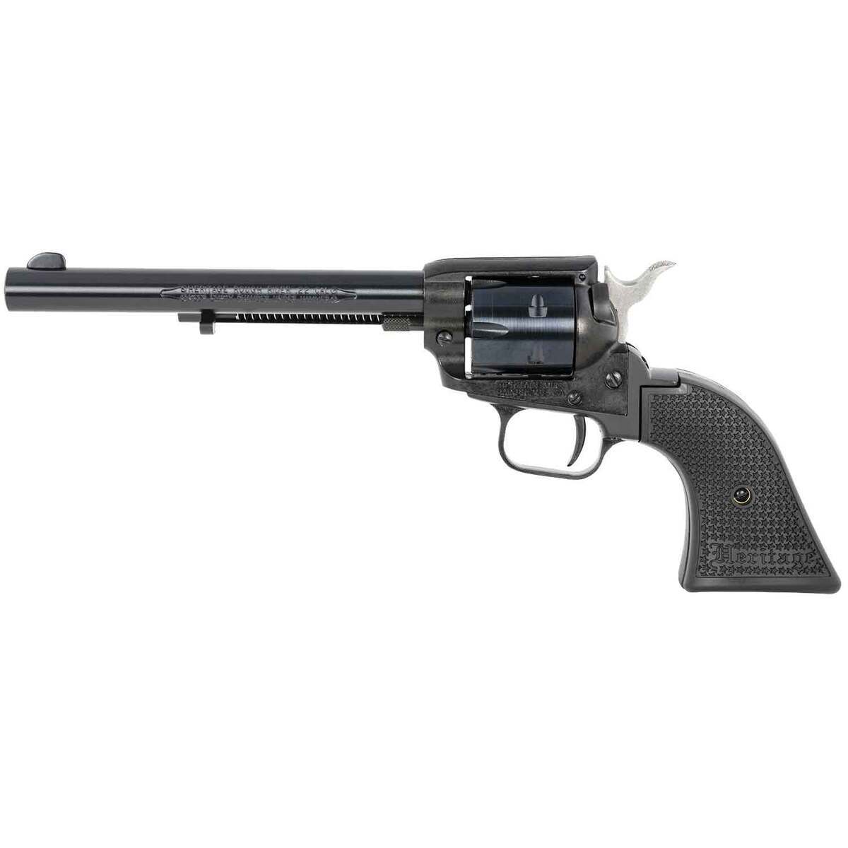 Heritage Rough Rider 22 Long Rifle 6.5in Black Revolver - 6 Rounds Heritage Rough Rider 22 Long Rifle 6.5in Black Revolver - 6 Rounds