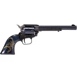 Heritage Rough Rider 22 Long Rifle 6.5in Black/Golden Scorpion Revolver - 6 Rounds Heritage Rough Rider 22 Long Rifle 6.5in Black/Golden Scorpion Revolver - 6 Rounds