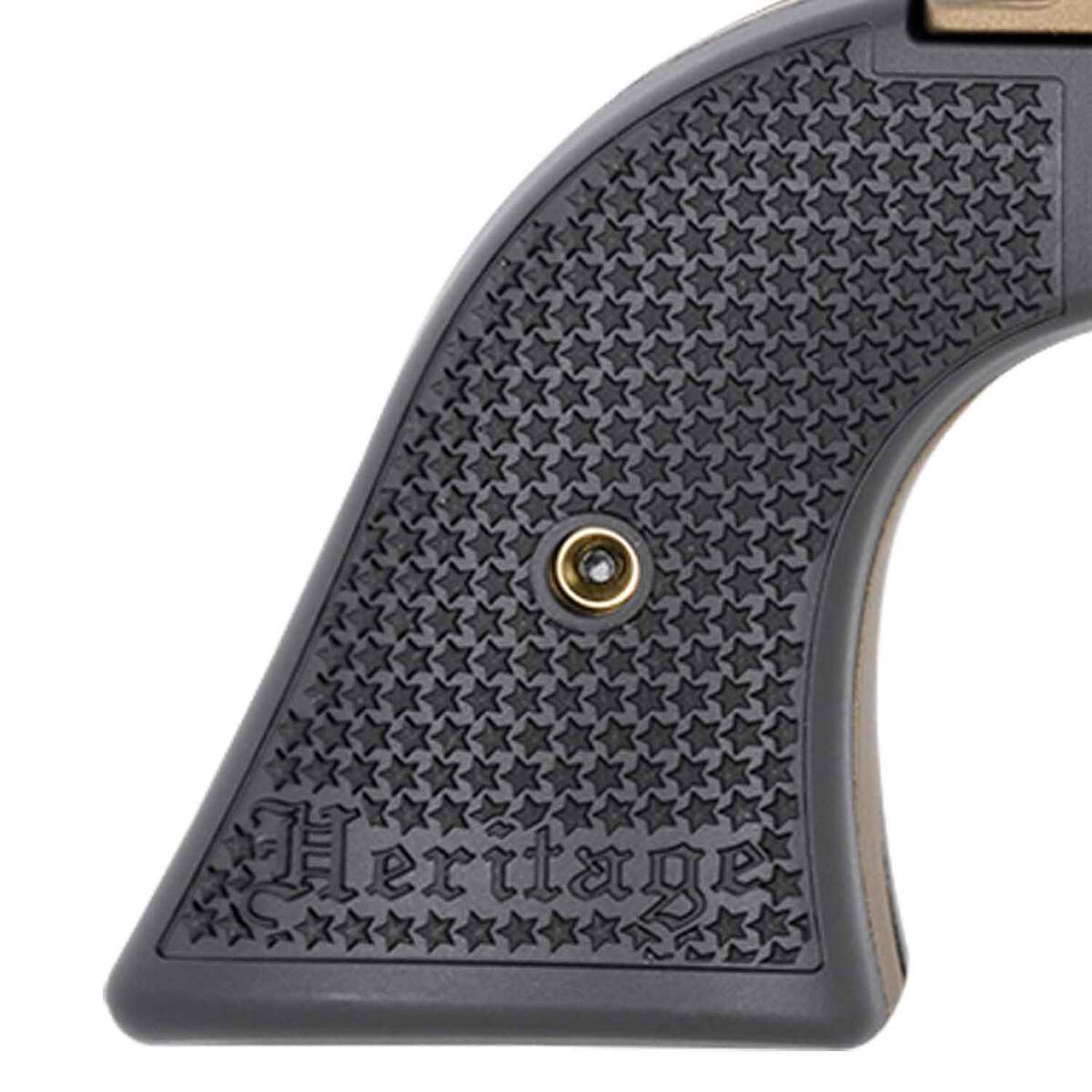 The Rough Rifle Heritage Rough Rider 22 Long Rifle 6.5in Bronze Cerakote Revolver - 6 ...