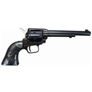 Heritage Rough Rider Black Pearl Grips 22 Long Rifle 6.5in Black Revolver - 6 Rounds