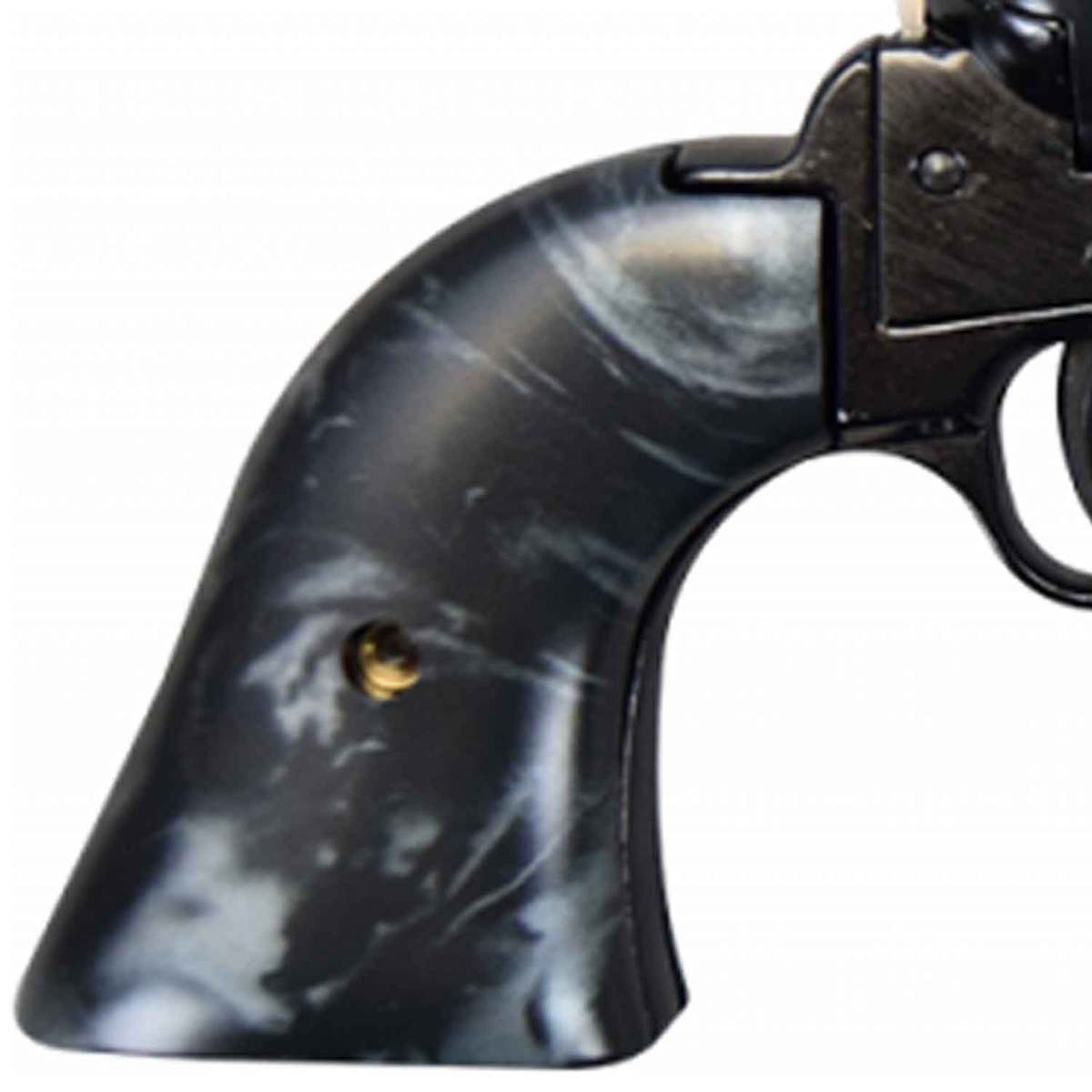 Heritage Rough Rider Black Pearl Grips 22 Long Rifle 6.5in Black Revolver - 6 Rounds Heritage Rough Rider Black Pearl Grips 22 Long Rifle 6.5in Black Revolver - 6 Rounds
