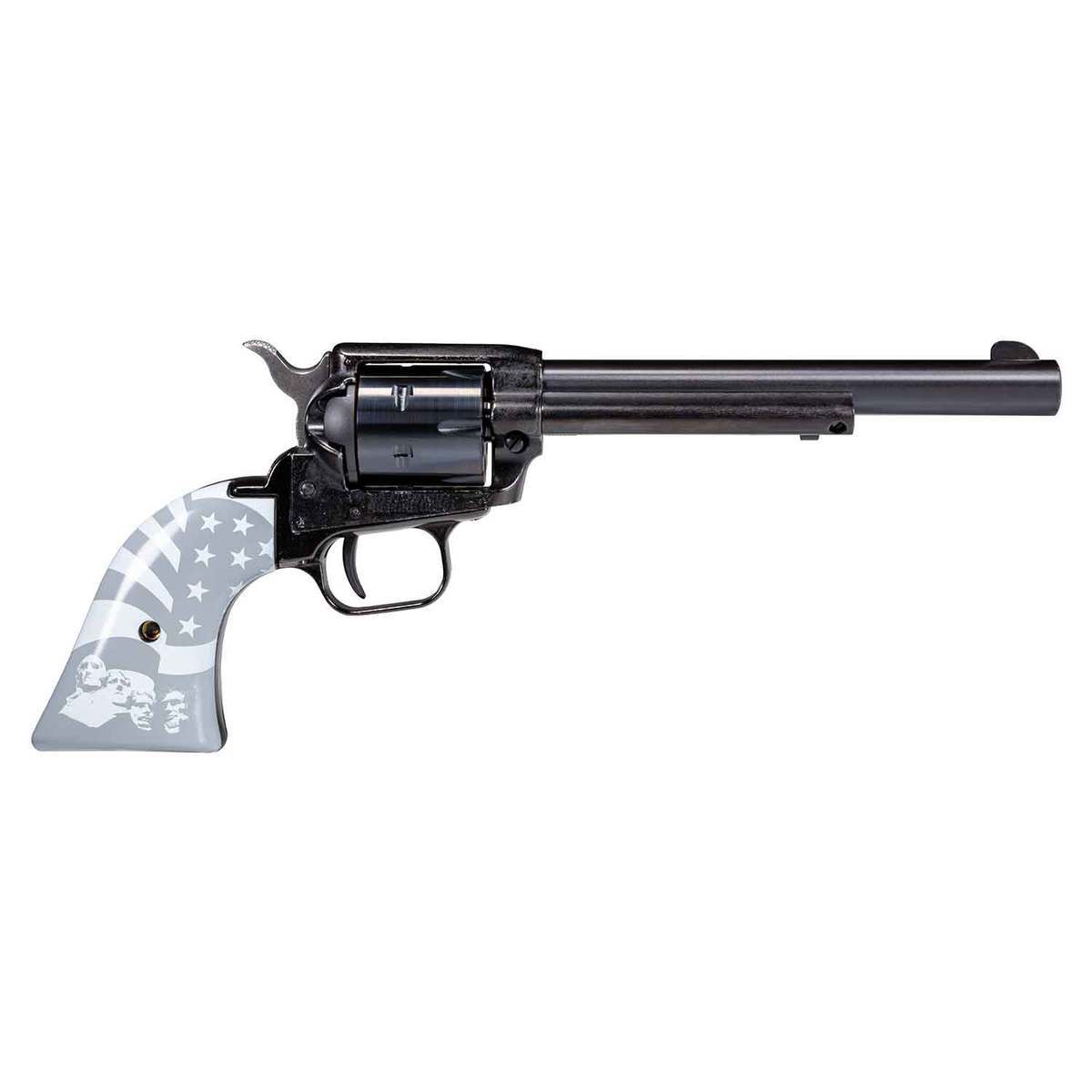 Heritage Rough Rider Liberty 22 Long Rifle 6.5in Synthetic Flag Grip Revolver - 6 Rounds Heritage Rough Rider Liberty 22 Long Rifle 6.5in Synthetic Flag Grip Revolver - 6 Rounds