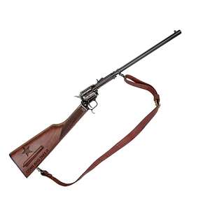 Heritage Rough Rider Rancher Black Revolver Rifle - 22 Long Rifle - 16.13in